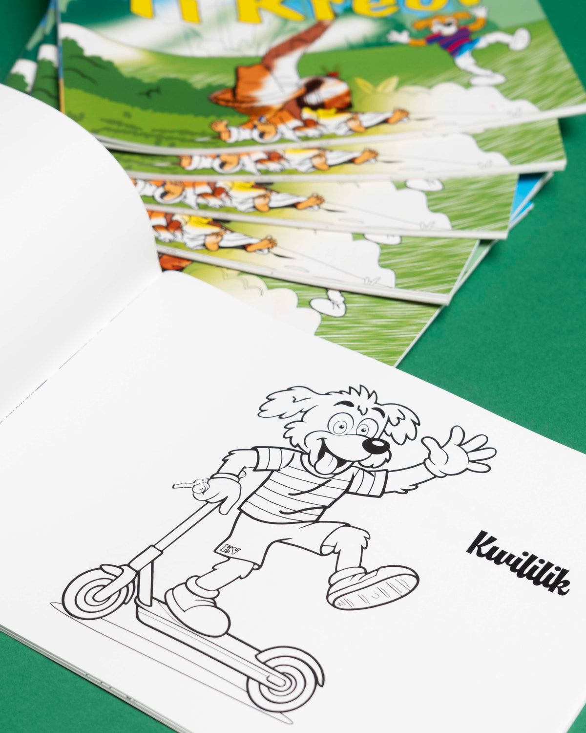 Livre de coloriage Ti Kréol