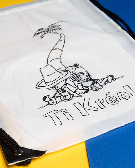 Sac à dos à colorier - Ti Kréol