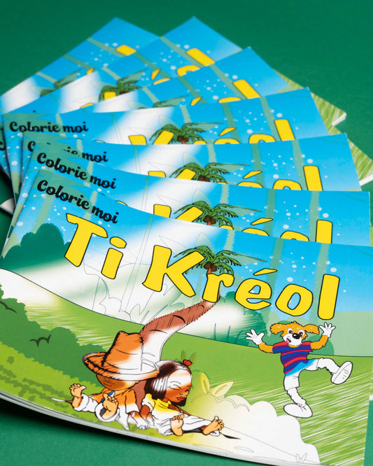Livre de coloriage Ti Kréol