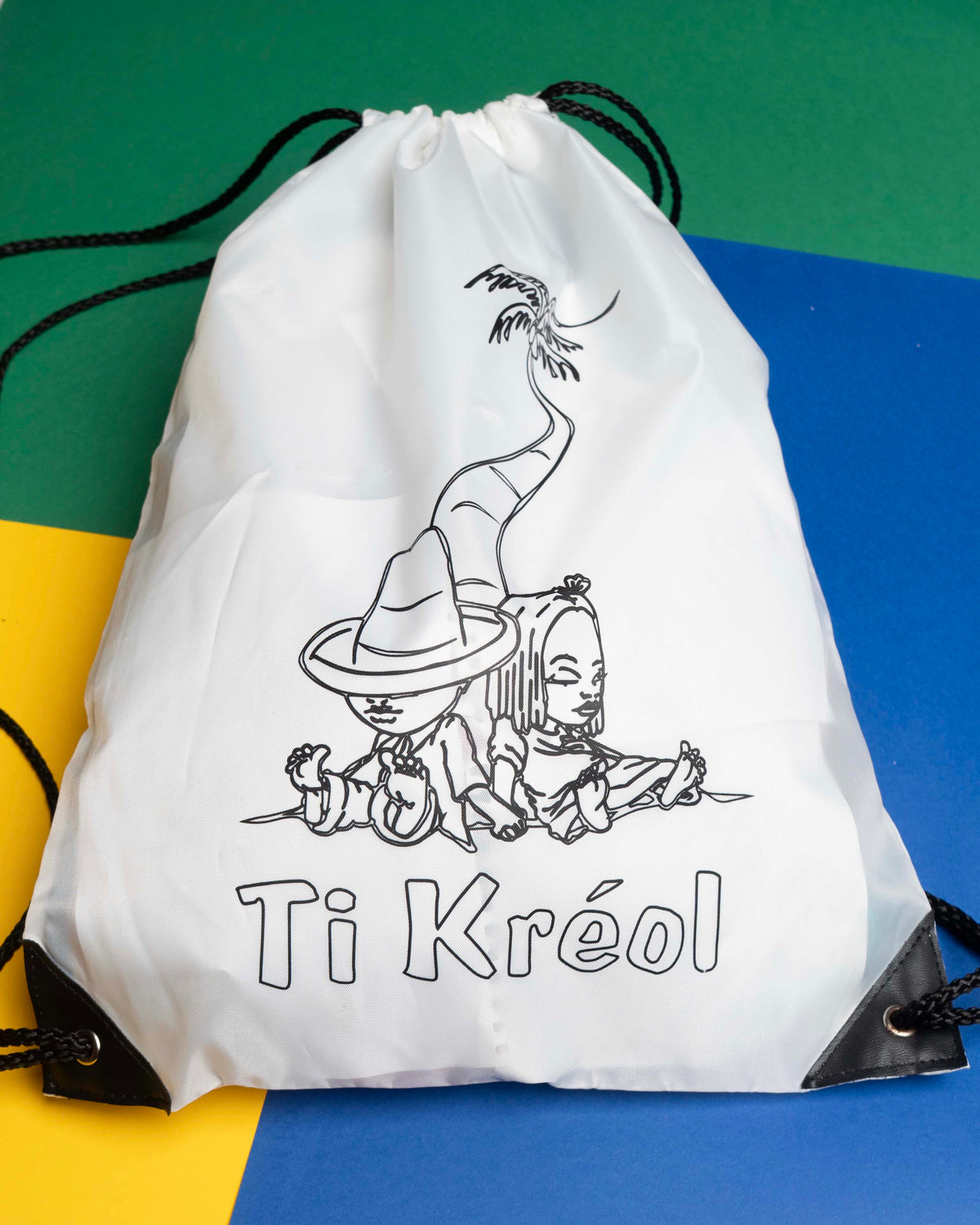 Sac à dos à colorier - Ti Kréol